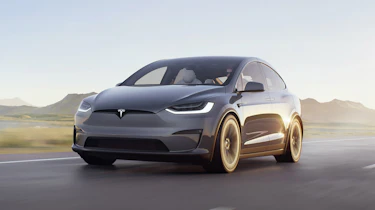 Tesla Model X facelift - front tracking