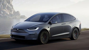 Tesla Model X facelift - front action