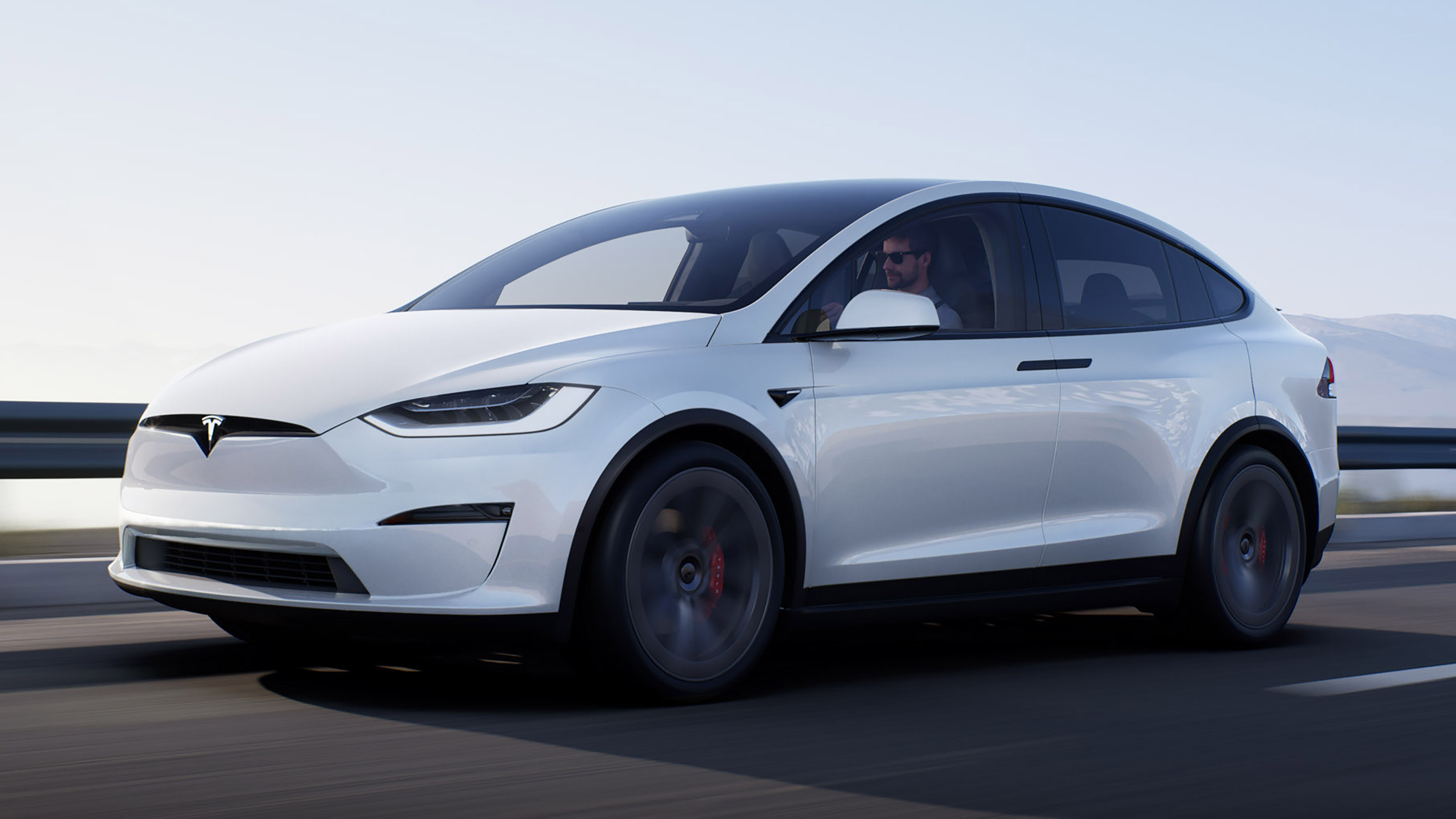 Tesla Model X Plaid - front