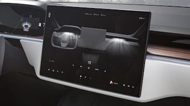 Tesla Model X facelift - screen