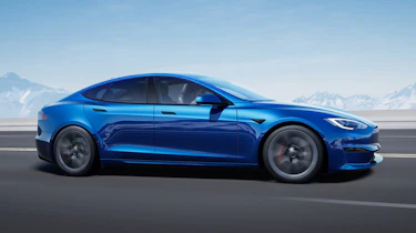 Tesla Model S facelift - side