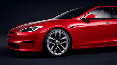 Tesla Model S facelift - front detail