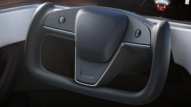 Tesla Model S facelift - steering wheel