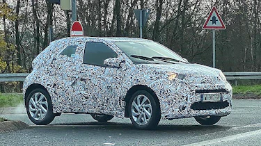 Toyota Aygo 2021 spy - front