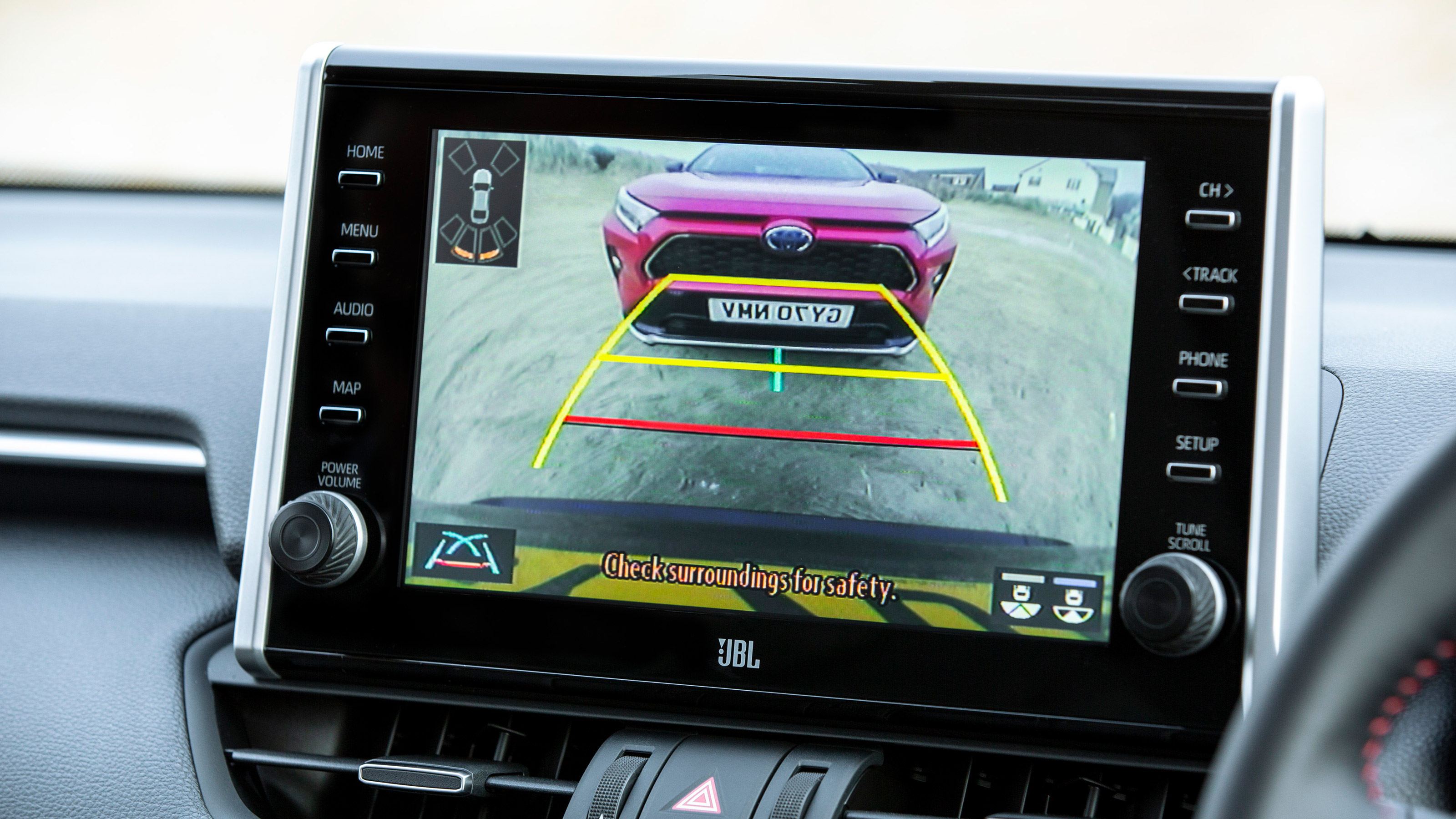 Toyota RAV4 plug-in hybrid - reversing camera