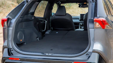 Toyota RAV4 plug-in hybrid - boot seats down
