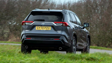 Toyota RAV4 plug-in hybrid - rear cornering