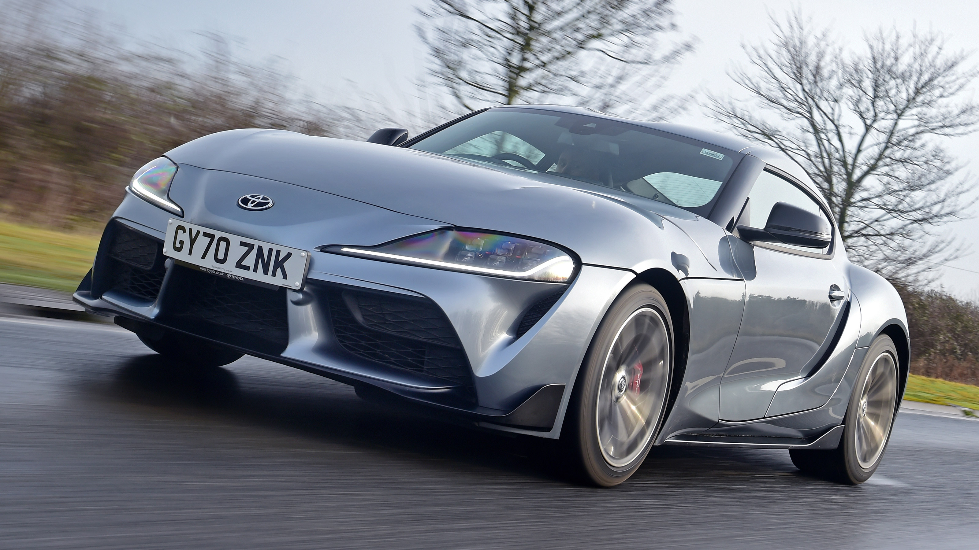 Toyota Supra - front tracking