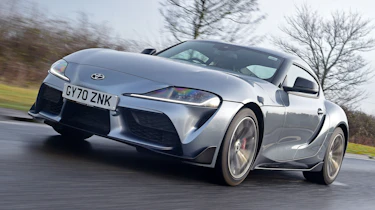 Toyota Supra - front tracking