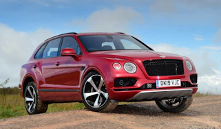 Red Bentley Bentayga