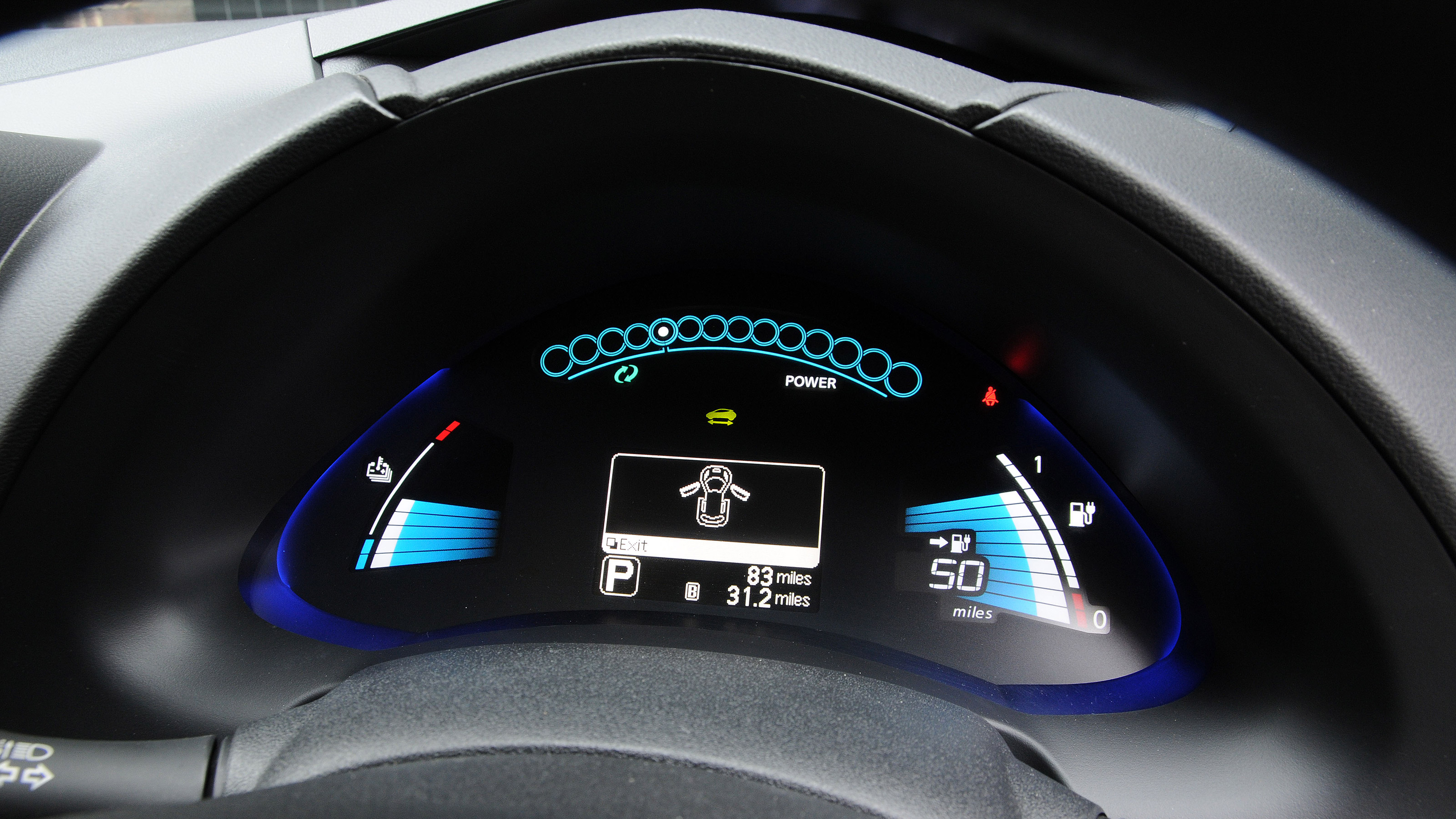 Used Nissan Leaf Mk1 - dials