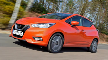 Used Nissan Micra - front action