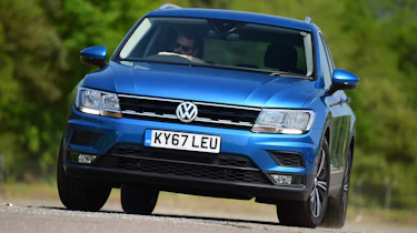Used Volkswagen Tiguan - front cornering