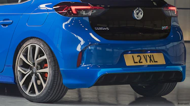 Vauxhall Corsa VXR - rear detail (watermarked)