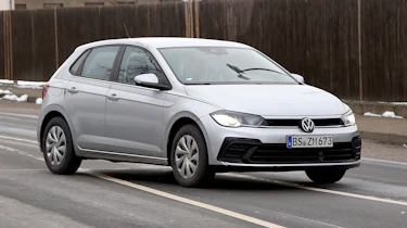 Volkswagen Polo hatchback spied - front