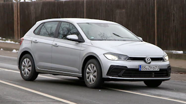 Volkswagen Polo hatchback spied - front
