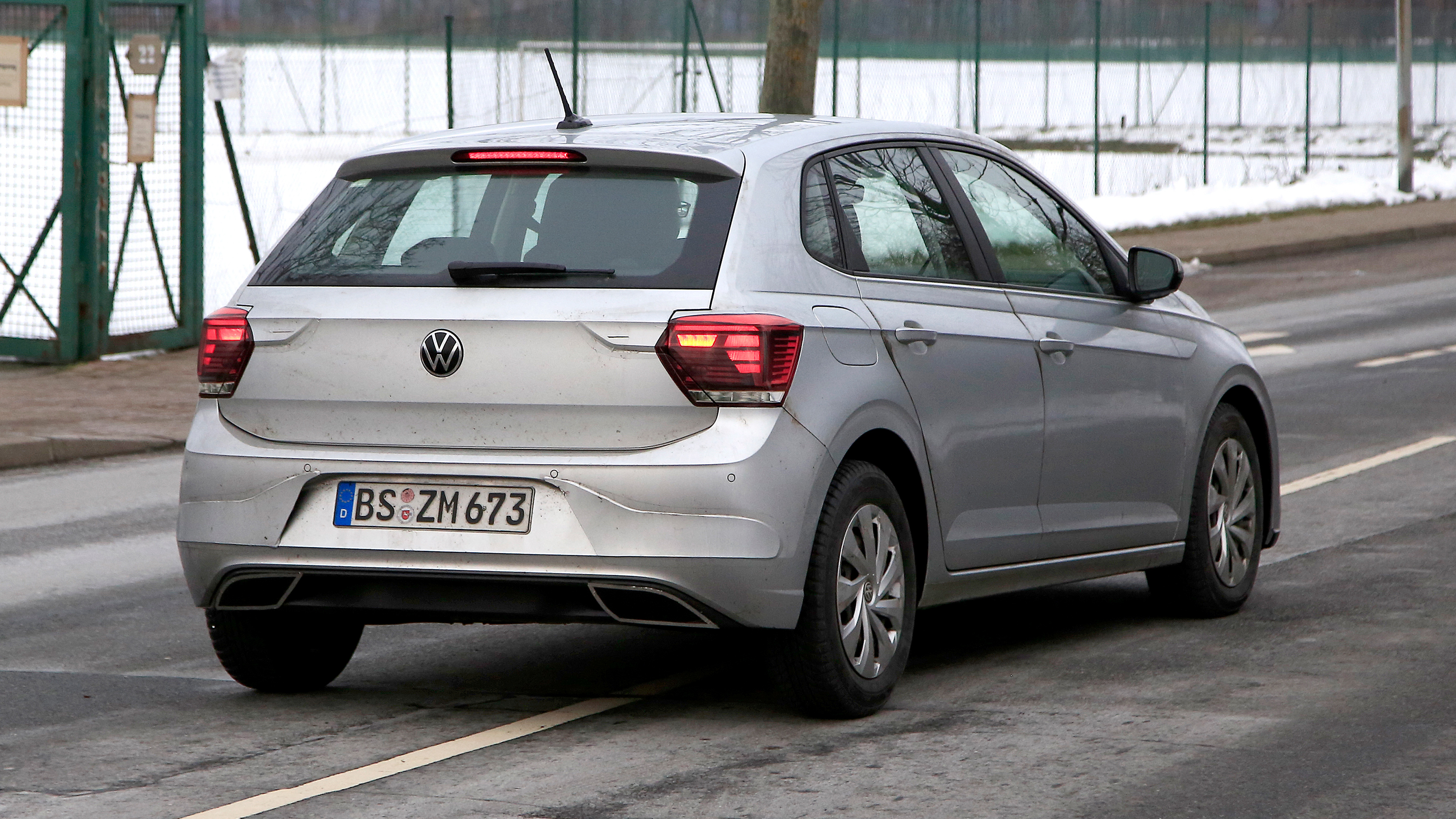 Volkswagen Polo hatchback spied - rear