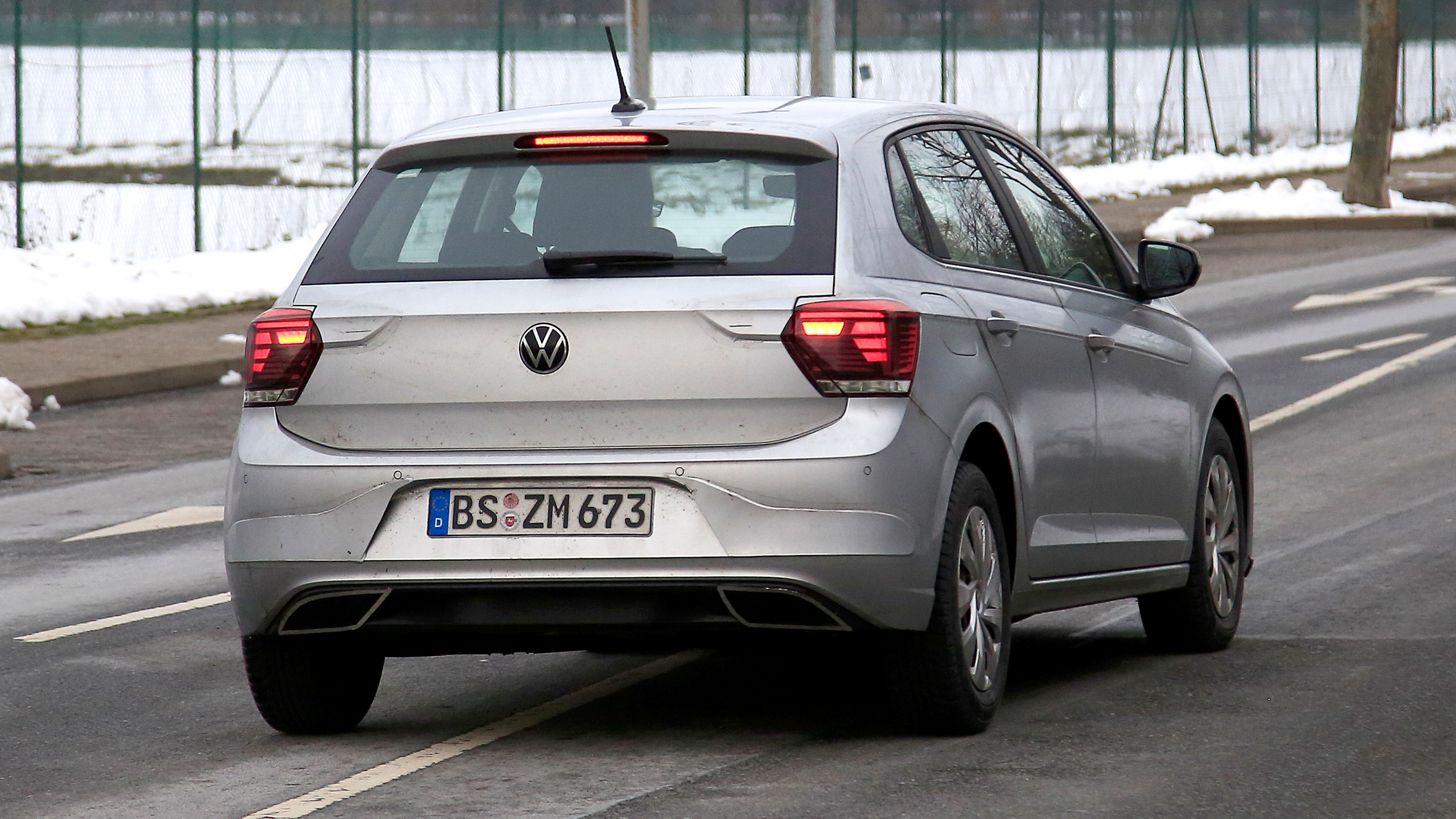 Volkswagen Polo hatchback spied - rear