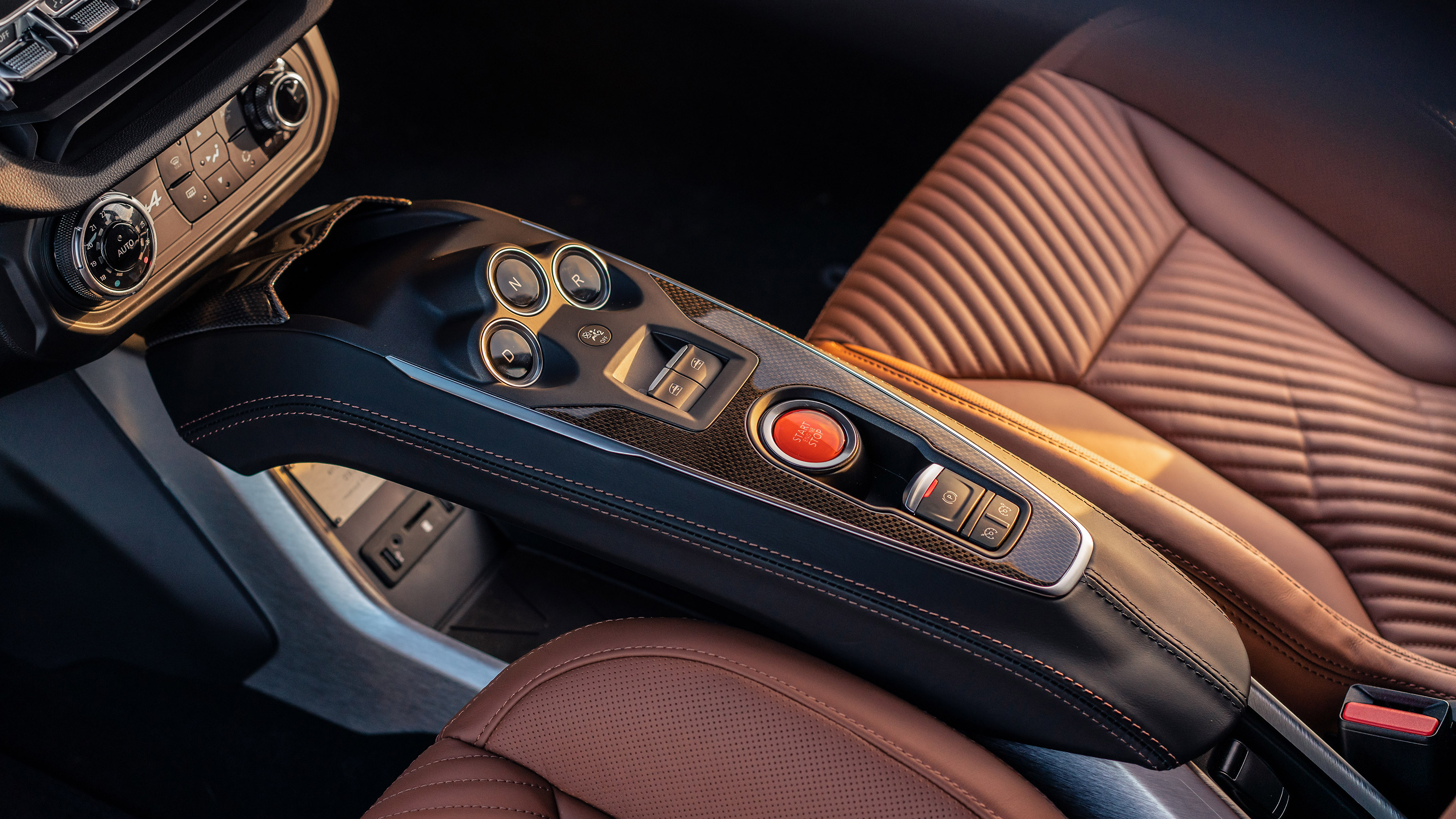 Alpine A110 Legende GT - centre console
