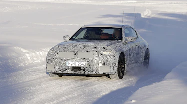 2022 BMW M2 spy - front