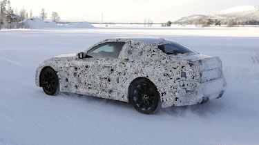 2022 BMW M2 spy - rear