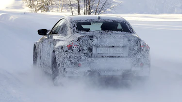 2022 BMW M2 spy - rear