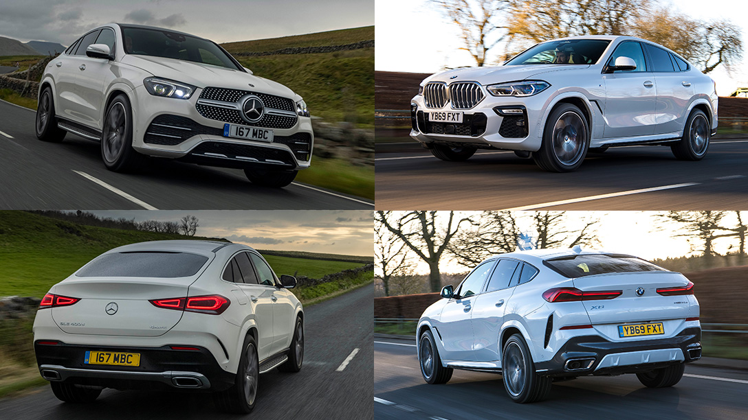 BMW X6 vs Mercedes GLE Coupe