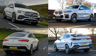 BMW X6 vs Mercedes GLE Coupe