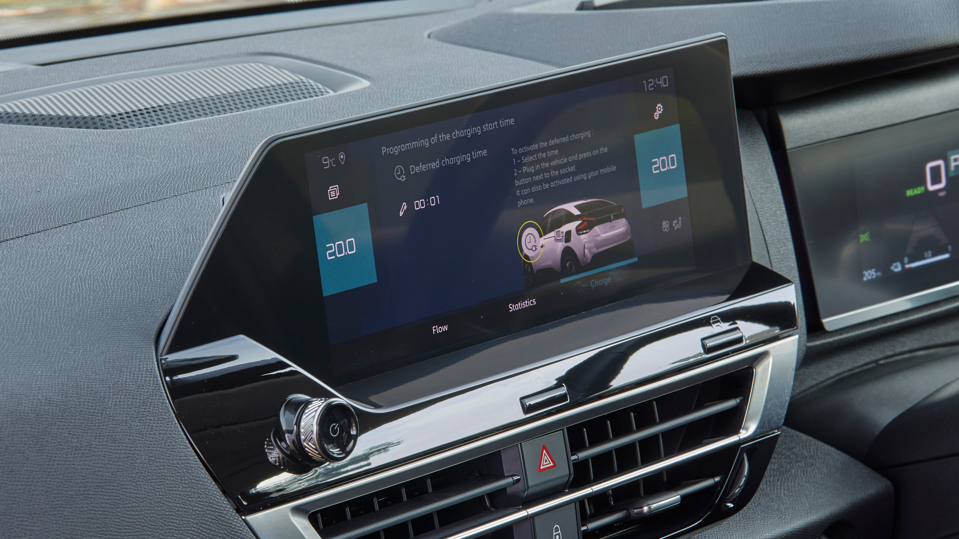 Citroen e-C4 - infotainment