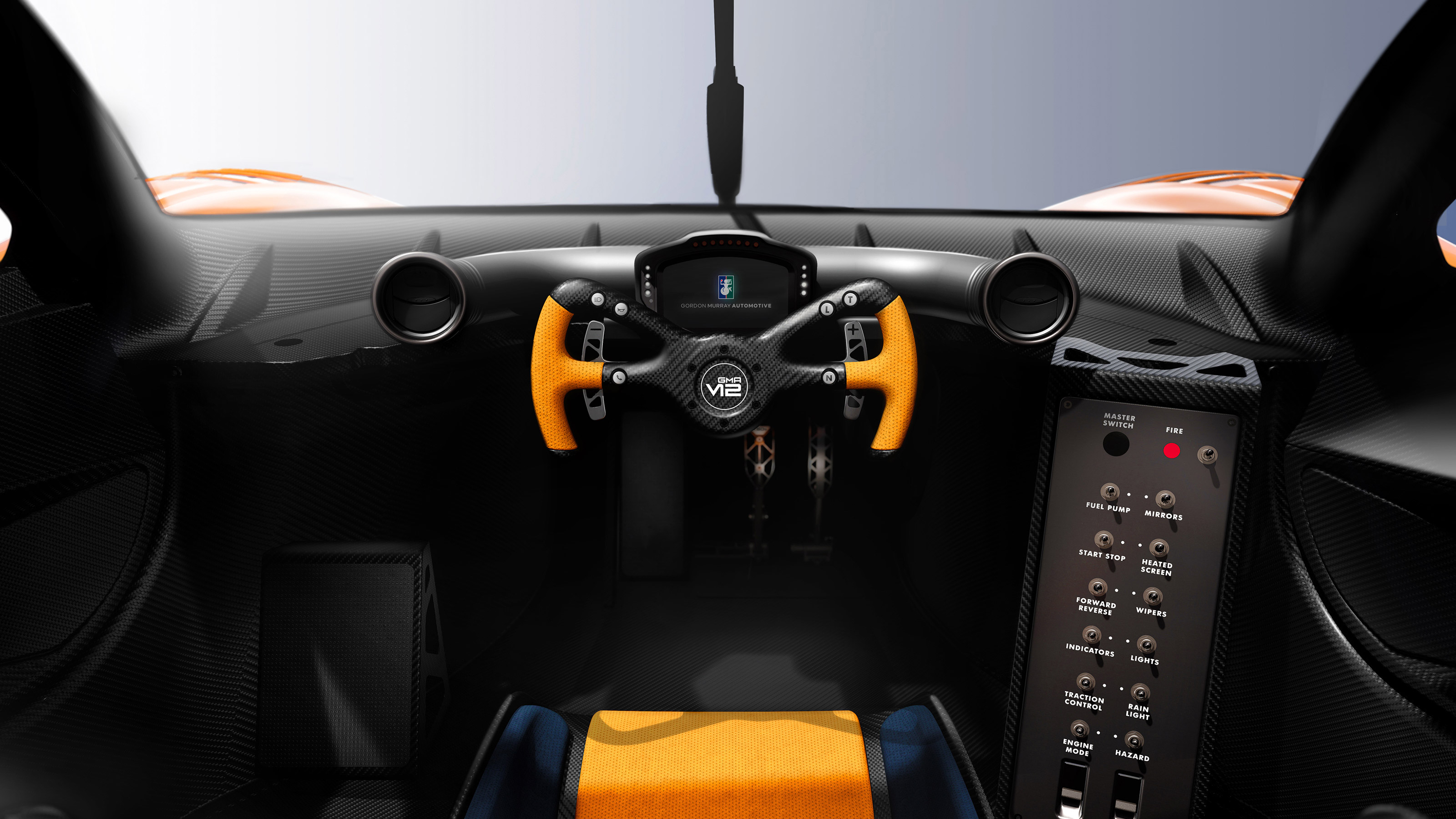 Gordon Murray T.50s Niki Lauda - dash