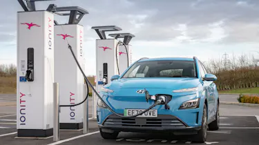 Hyundai Kona charging