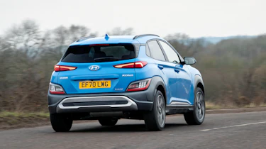 Hyundai Kona - rear cornering