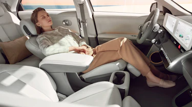 Ioniq 5 - reclined