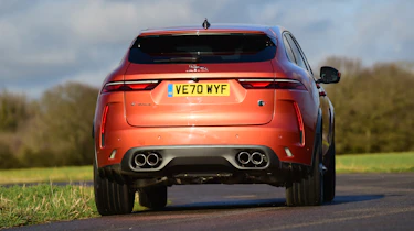 Jaguar F-Pace SVR - rear cornering