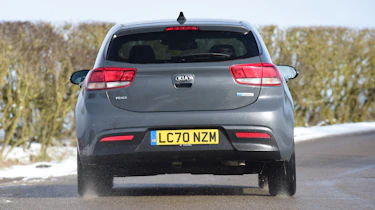 Kia Rio facelift - rear action
