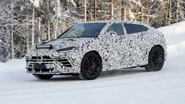 Lamborghini Urus spy - front