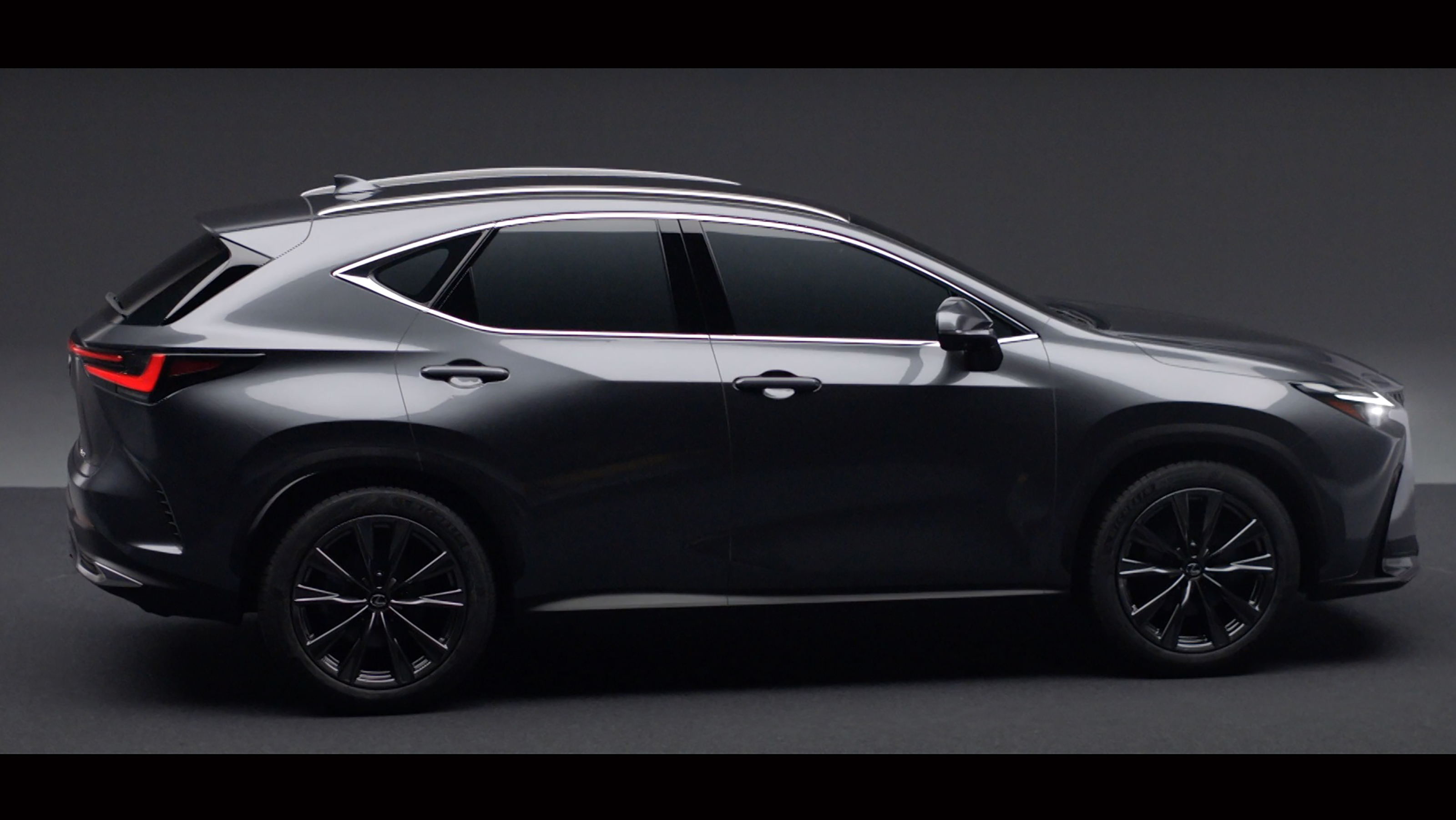 New Lexus NX leaked side