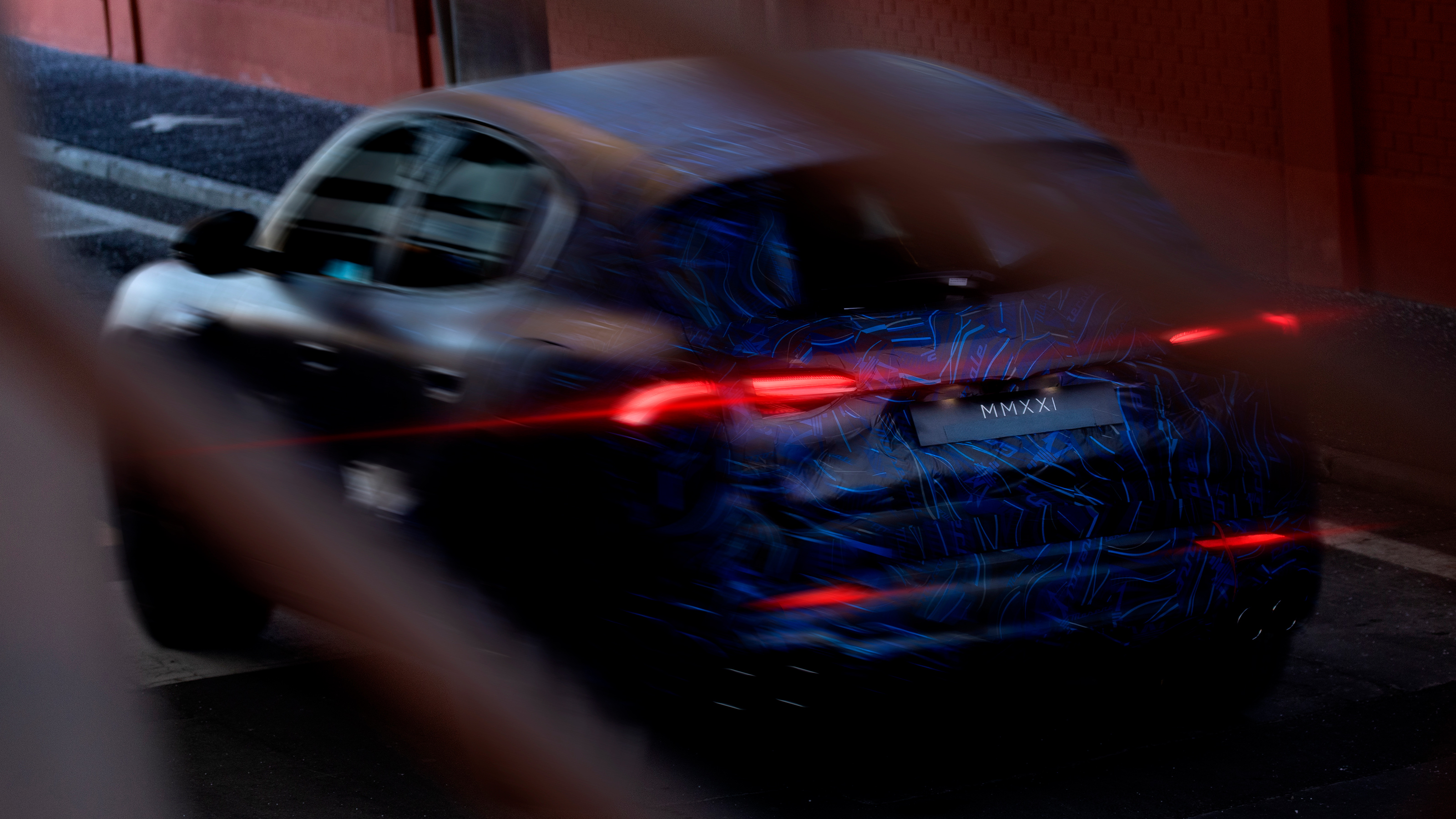 Maserati Grecale teaser - rear