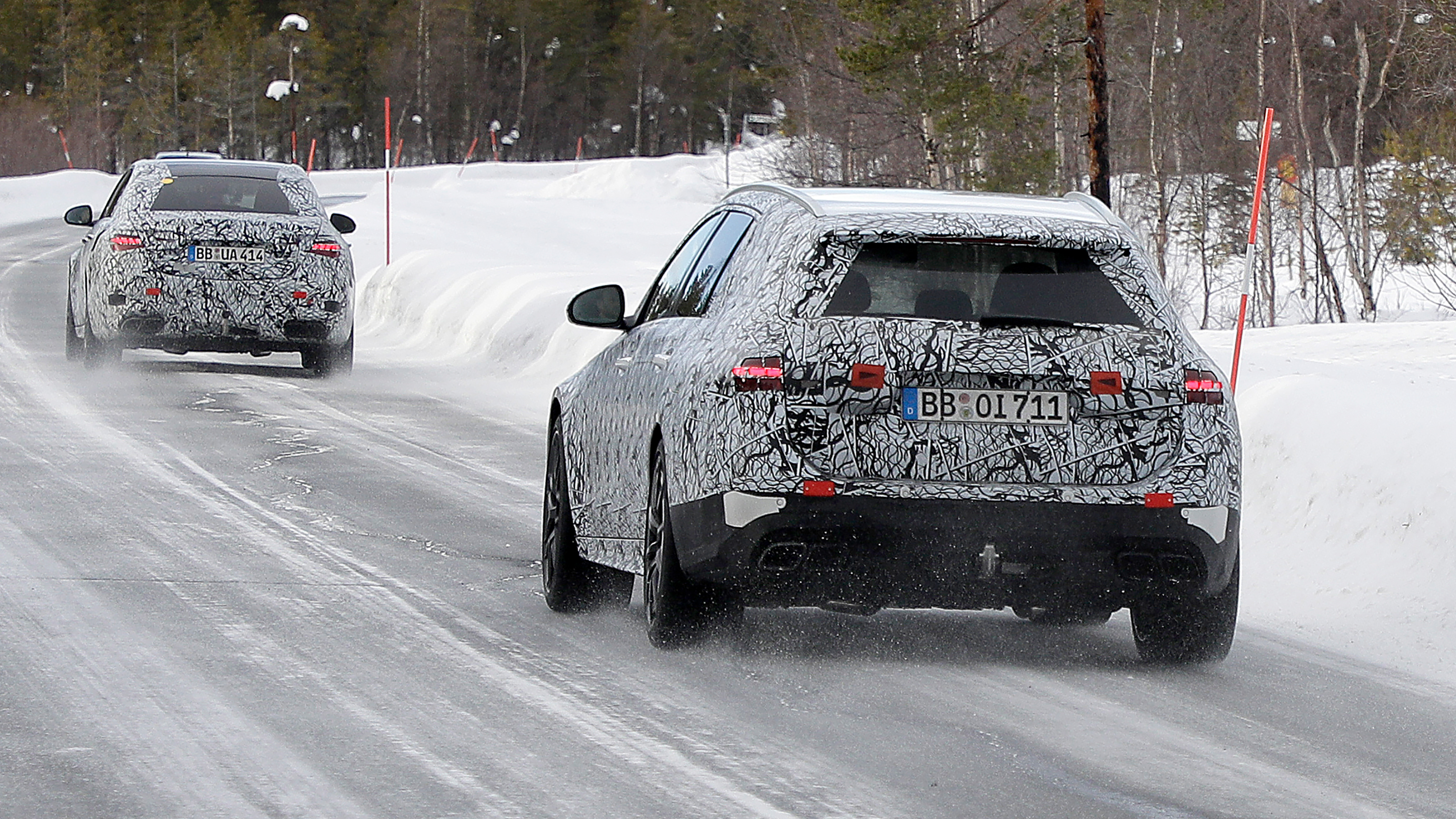 Mercedes C-Class C 63 AMG 2022 - rear