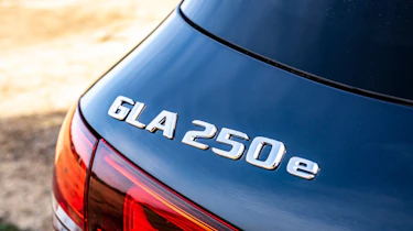 Mercedes GLA 250 e - badge