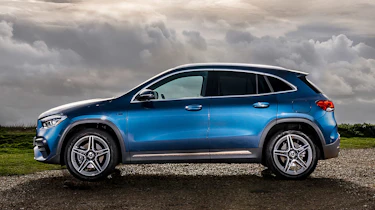 Mercedes GLA 250 e - side shot