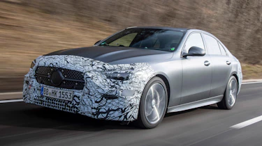 Mercedes C-Class prototype - front