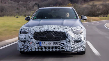 Mercedes C-Class prototype - full front