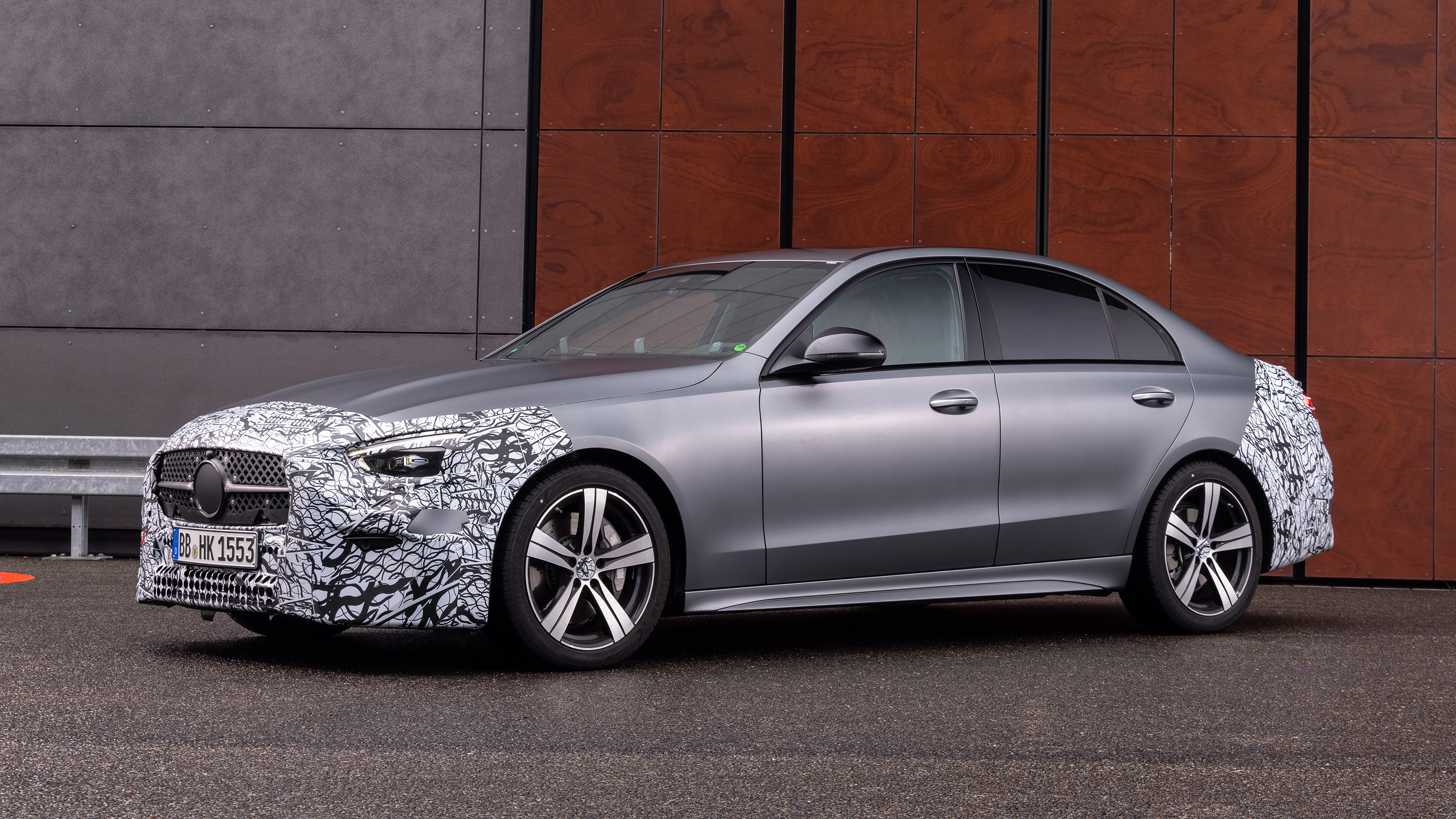 Mercedes C-Class prototype - front static