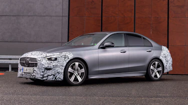 Mercedes C-Class prototype - front static