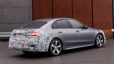 Mercedes C-Class prototype - front rear