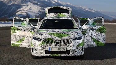 Skoda Fabia prototype - doors open