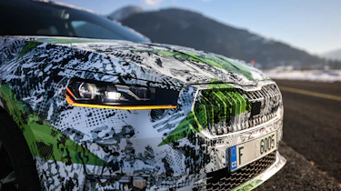 Skoda Fabia prototype - grille