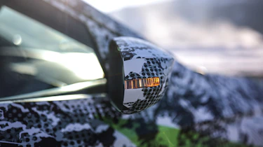 Skoda Fabia prototype - wing mirrors