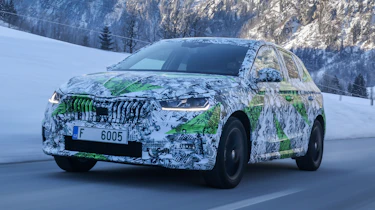 Skoda Fabia prototype - front
